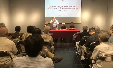 Hội Mỹ thuật Việt Nam gặp mặt hội viên cao tuổi nhân kỷ niệm 67 năm thành lập