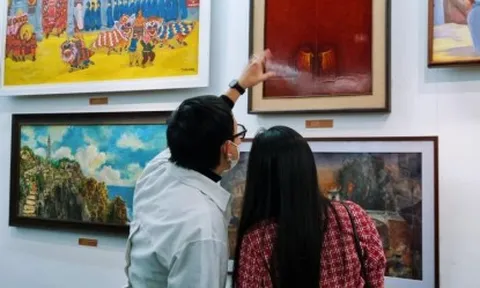 Lan tỏa tình yêu di sản văn hóa qua hội họa