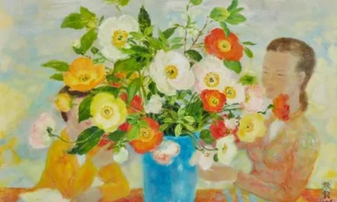 Thị trường quốc tế đấu giá tranh họa sĩ Lê Phổ năm 2023