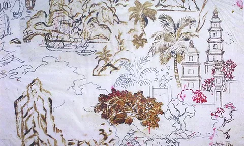 Triển lãm phác thảo tranh Nguyễn Gia Trí