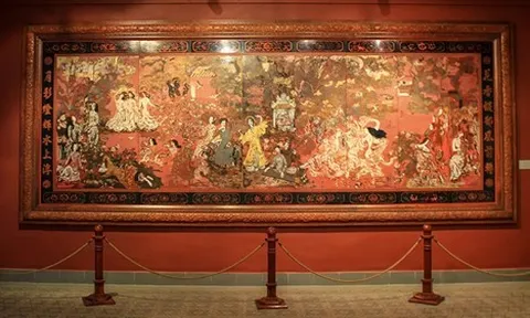 Họa sĩ Nguyễn Gia Trí người cha đẻ của tranh nghệ thuật sơn mài hiện đại Việt Nam.