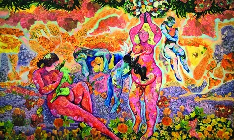 TRIẾT LÝ BIỂU TƯỢNG CỦA HỌA SĨ RỪNG