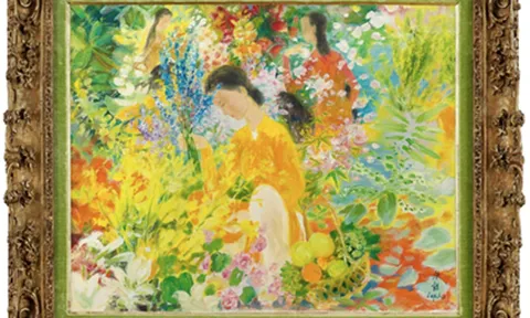 6 TÁC PHẨM HỘI HỌA VIỆT NAM ĐƯỢC ĐẤU GIÁ TẠI SOTHEBY’S SINGAPORE