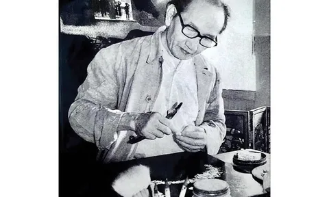 Sơn mài của Lê Quốc Lộc