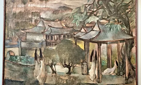 HỌA SĨ TÔN THẤT VĂN: TÀI NĂNG VỚI NGHỆ THUẬT TRANH LỤA