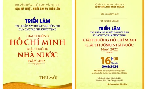 Triển lãm “Tác phẩm Mỹ thuật và Nhiếp ảnh của các tác giả được tặng Giải thưởng Hồ Chí Minh, Giải thưởng Nhà nước năm 2022”