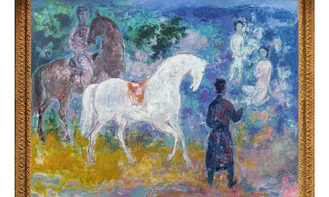 VŨ CAO ĐÀM VỚI HỘI HỌA SƠN DẦU