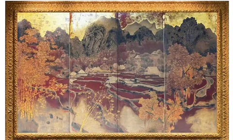 SƠN MÀI CỦA HỌA SĨ LÊ QUỐC LỘC