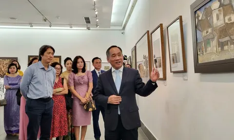 Hà Nội trong tranh của Bùi Xuân Phái, Nguyễn Sáng, Trần Khánh Chương, Trần Đình Thọ,…