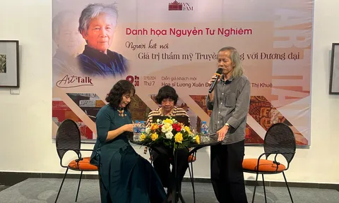 “Art Talk” – Danh họa Nguyễn Tư Nghiêm