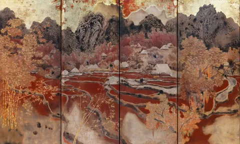 Đấu giá tủ tranh sơn mài hơn 7,5 tỷ đồng của Lê Quốc Lộc