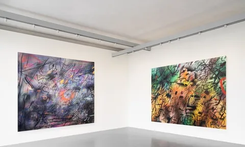 TRIỂN LÃM CỦA JULIE MEHRETU TẠI PINAULT COLLECTION: HÀNH TRÌNH NGHỆ THUẬT ĐẦY TƯ DUY
