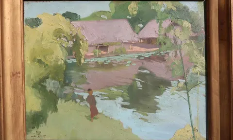 ĐỨA TRẺ BÊN BỜ AO - TRẦN BÌNH LỘC