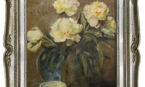 HOA LÊ PHỔ - TĨNH VẬT HOA MẪU ĐƠN