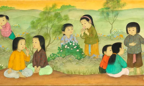 HAI KIỆT TÁC VẼ VỀ TRẺ EM CỦA MAI TRUNG THỨ