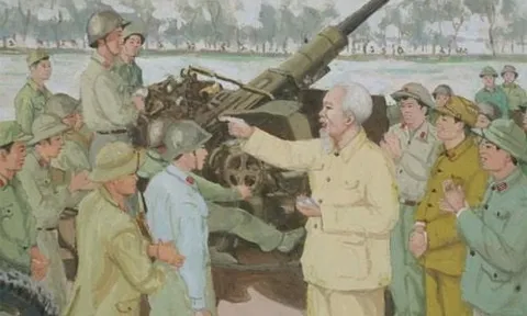 HỌA SĨ VĂN GIÁO VỚI TRANH MÀU BỘT