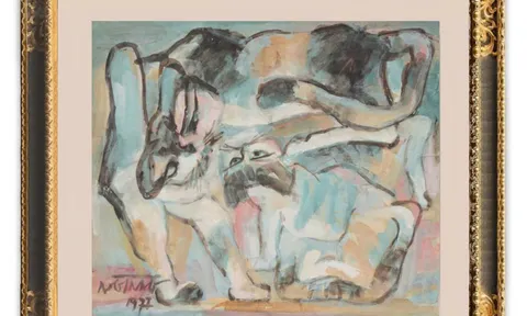 TRANH VẼ MÈO CỦA DANH HỌA NGUYỄN SÁNG