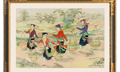 TRẦN VĂN THỌ VÀ TRANH LỤA