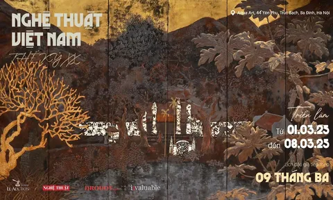 TRƯNG BÀY 179 TÁC PHẨM ĐẶC BIỆT PHIÊN SỐ 05 "NGHỆ THUẬT VIỆT NAM THẾ KỶ 20" LE AUCTION HOUSE