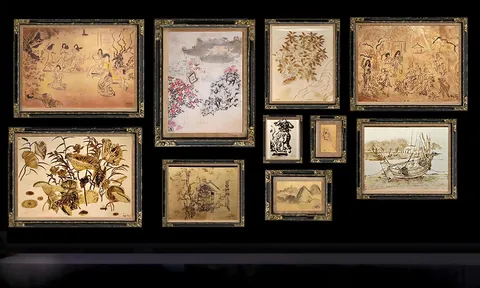 DANH HỌA NGUYỄN GIA TRÍ VỚI NHỮNG BỨC TRANH PHÁC THẢO