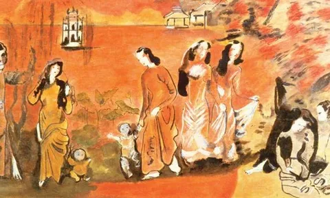 Diện mạo thực tranh sơn mài Nguyễn Gia Trí