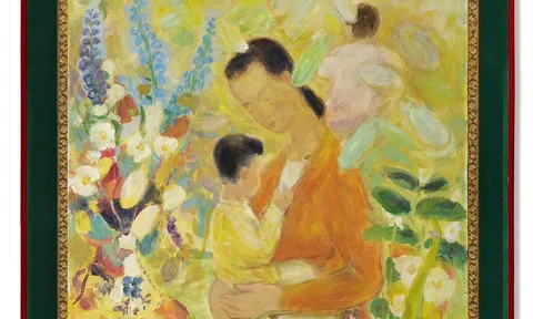 ẤN TƯỢNG VỚI TÁC PHẨM MẸ VÀ EM BÉ CỦA LÊ PHỔ