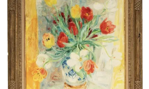 LÊ PHỔ (1907–2001) – Les Tulipes (Những bông tulip)