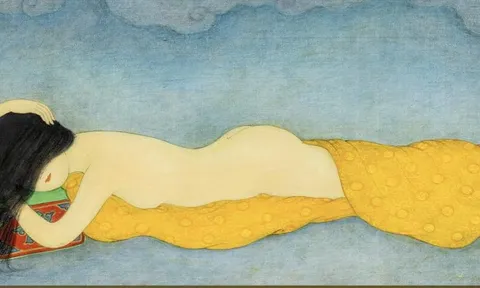 MAI TRUNG THỨ “NU ALLONGÉ” TUYỆT TÁC LỤA TRÊN SÀN QUỐC TẾ