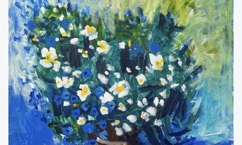 TRANH “HOA CÚC” CỦA TRẦN LƯU HẬU ĐƯỢC CHRISTIE’S BÁN GẦN GẤP BỐN LẦN GIÁ ƯỚC TÍNH