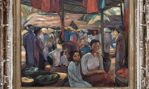 ALIX AYMÉ: KHUNG CẢNH CHỢ HÀ NỘI