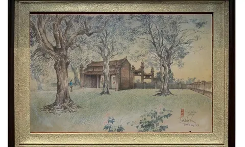 TRẦN DUY – “CHÙA LÁNG” VÀ MỘT GÓC NHÌN YÊN TĨNH TRÊN LỤA