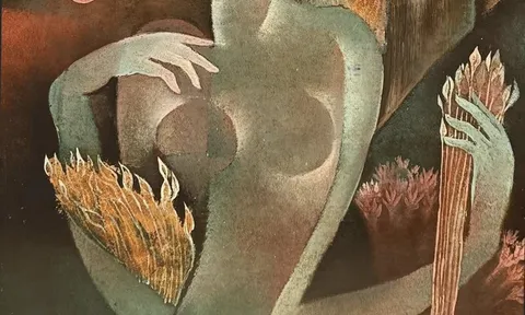 HỒ HỮU THỦ: “THIẾU NỮ VÀ HOA SEN” ĐẠT 4.800 BẢNG ANH TẠI LONDON