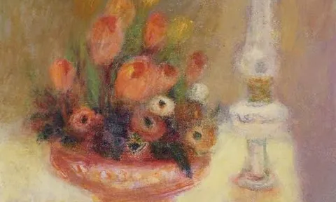 JEAN VOLANG VÀ “BOUQUET DE FLEUR À LA LAMPE”: MỘT VẺ ĐẸP MỜ SƯƠNG CỦA KÝ ỨC VÀ ÁNH SÁNG