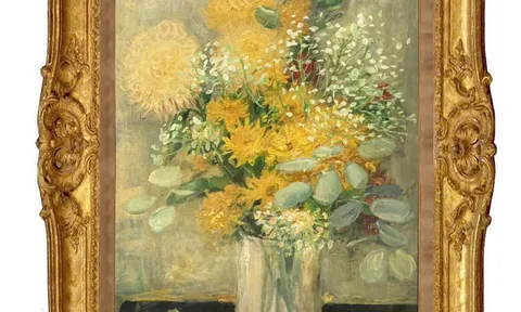 SẮC HOA LẶNG THẦM TRONG HỘI HỌA LÊ PHỔ