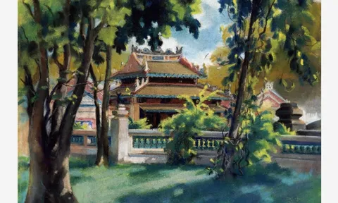 LÊ VĂN XƯƠNG: MỘT GÓC CHÙA QUA NHÃN QUAN CỦA MỘT HỌA SĨ TÀI HOA