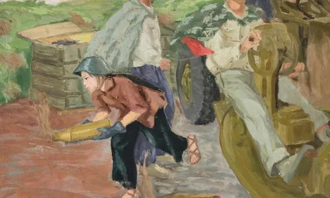 CHUẨN BỊ QUỐC KHÁNH 2/9 – NHÌN LẠI CHẶNG ĐƯỜNG SÁNG TÁC CỦA HỌA SĨ VĂN GIÁO