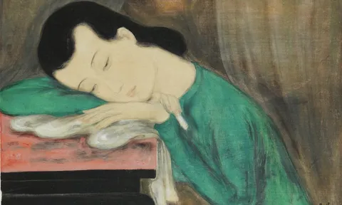 LÊ PHỔ – NGƯỜI THIẾU NỮ TỰA TAY