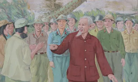 VĂN GIÁO – NGƯỜI HỌA SĨ NGUYỆN CẢ ĐỜI VẼ BÁC