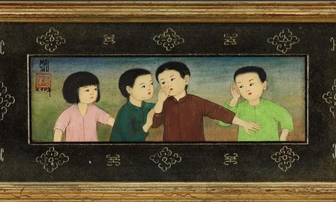 MAI TRUNG THỨ – “JEUNES ENFANTS CHUCHOTANT” 1972
