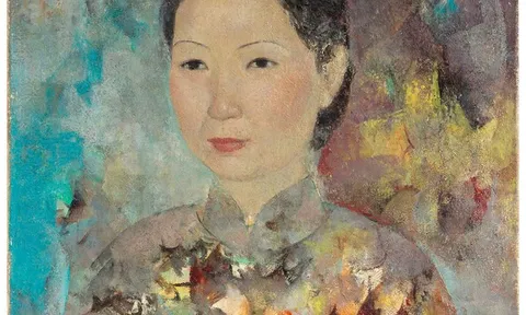 SẮP DIỄN RA ĐẤU GIÁ – VŨ CAO ĐÀM (1908–2000), JEUNE FEMME VIETNAMIENNE, KHOẢNG 1960