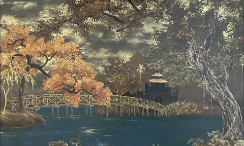 ĐINH VĂN LỊCH (Việt Nam, Thế kỷ XX) Hai tác phẩm sơn mài vừa được đấu giá tại Paris