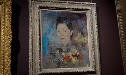 Cận cảnh dần các tác phẩm tiêu biểu trong triển lãm “Âm vang một thế kỷ Nghệ thuật Việt Nam”