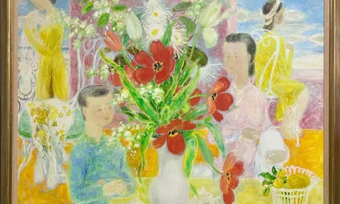 MỘT TÁC PHẨM ẤN TƯỢNG NGAY TỪ CÁI NHÌN ĐẦU TIÊN – KHỔ CỰC LỚN 145 × 145 CM