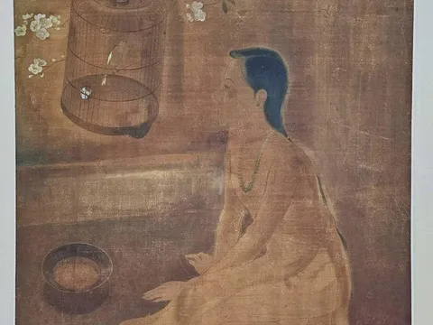 HỌA SĨ BÙI KỈNH VÀ TÁC PHẨM “THIẾU NỮ BÊN LỒNG CHIM”