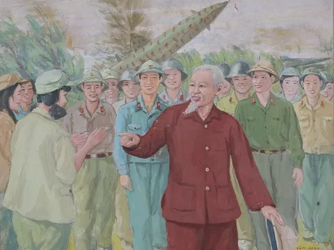 VĂN GIÁO – NGƯỜI HỌA SĨ NGUYỆN CẢ ĐỜI VẼ BÁC