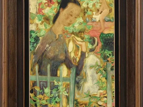 LE PHO (1907–2001) – “LADIES IN THE GARDEN”