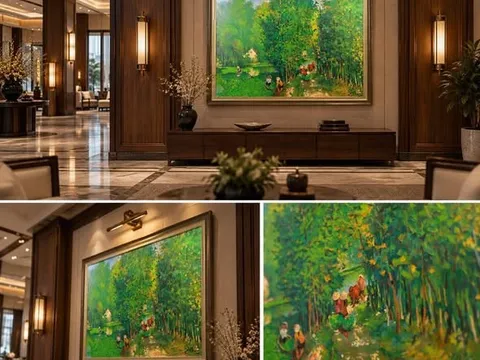 ĐỖ XUÂN DOÃN – QUANG CẢNH QUÊ HƯƠNG | SƠN DẦU 100 × 150 CM