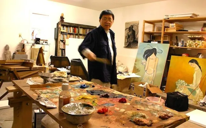 Hoạ sĩ Nguyễn Trung: thế hệ vàng trong thời kỳ cận kháng chiến