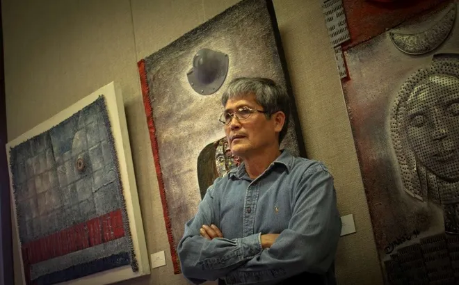 HỌA SĨ NGUYÊN KHAI MANG ĐẬM PHONG CÁCH HIỆN ĐẠI SÁNG TẠO