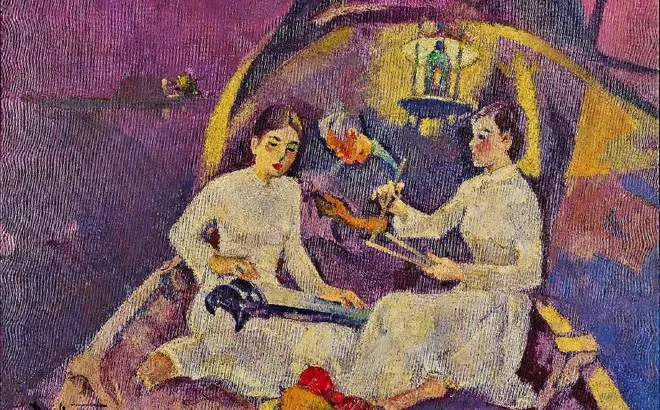 HỌA SĨ ĐỖ XUÂN DOÃN MANG MÙA THU VÀO SÀI GÒN